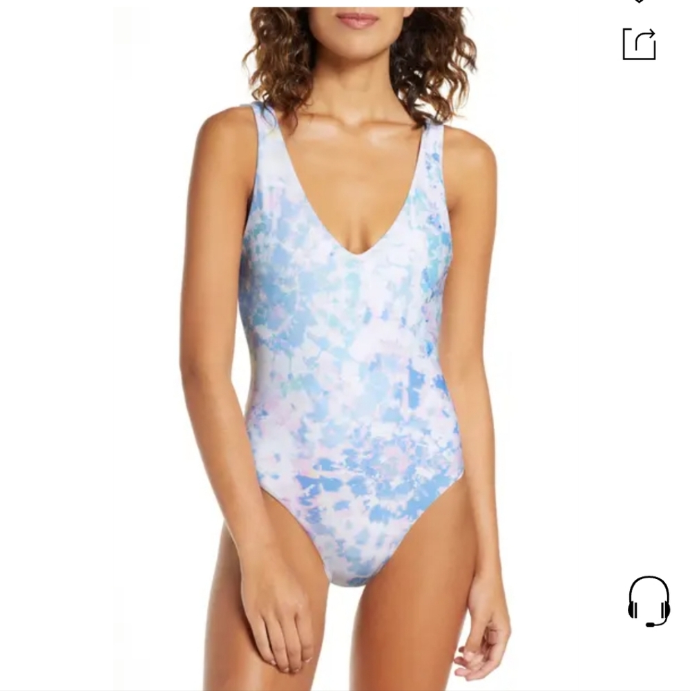 L*SPACE Arizona Daydream Tie Dye One Piece size 10